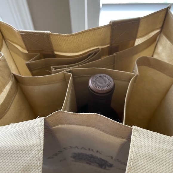 2 Napa Wine Bottle Carrier Bags - Picture 4 of 6